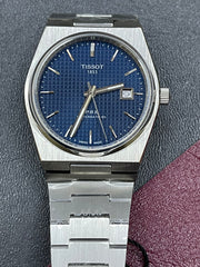 Tissot PRX Powermatic Automatic Watch – Blue Dial | Stainless Steel Bracelet