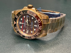 GMT-Master II  Oyster, 40 mm, Everose gold "Tiger Iron" (Master Plus)