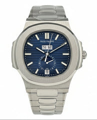 Nautilus Annual Calendar Watch – Blue Dial | Moon Phases | Luxury Timepiece