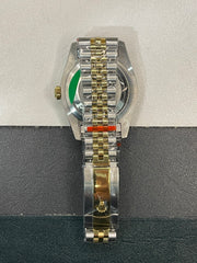 Datejust Wimbledon Dial – Two-Tone Gold & Stainless Steel | Fluted Bezel
