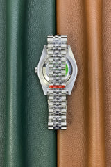 Date Just Mint Green Dial & Jubilee Bracelet