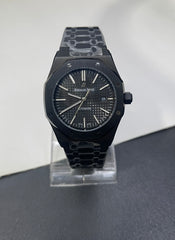 Royal Oak Black Dial Watch | Full Ceramic Case & Bracelet | Automatic Movement