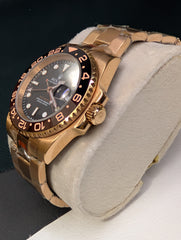GMT-Master II Root Beer Rose Gold Black