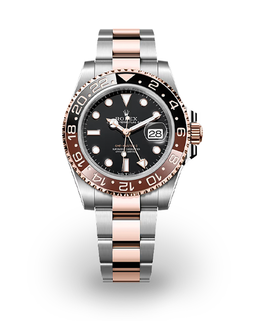 GMT-Master II - Rose Gold & Stainless Steel - "Root Beer"
