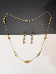 Royal Multi-Gemstone Bead Set – Gold Plated Silver | Time N Treasure