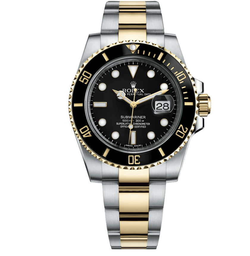 Submariner Date 41mm Black Dial Two Tone (Master Plus)